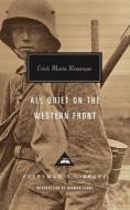 All Quiet on the Western Front di Erich Maria Remarque edito da EVERYMANS LIB