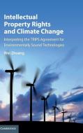 Intellectual Property Rights and Climate Change di Wei Zhuang edito da Cambridge University Press