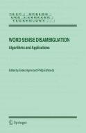 Word Sense Disambiguation edito da Springer Netherlands