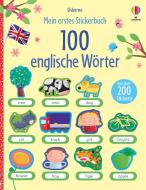 Mein erstes Stickerbuch: 100 englische Wörter di Felicity Brooks, Mairi Mackinnon edito da Usborne Verlag