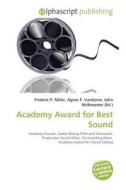 Academy Award For Best Sound edito da Betascript Publishing