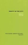 Equity In The City edito da Taylor & Francis Ltd