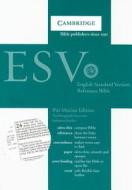 Esv Pitt Minion Reference Edition Es442:x Tan Imitation Leather edito da Cambridge University Press