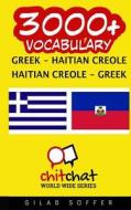 3000+ Greek - Haitian Creole Haitian Creole - Greek Vocabulary di Gilad Soffer edito da Createspace