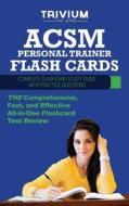 ACSM Personal Trainer Flash Cards di Trivium Test Prep edito da Trivium Test Prep