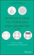 Introduction to Topology and Geometry di Saul Stahl edito da Wiley-Blackwell