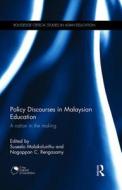 Policy Discourses In Malaysian Education edito da Taylor & Francis Ltd