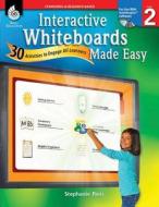 Interactive Whiteboards Made Easy, Level 2: 30 Activities to Engage All Learners [With CDROM] di Stephanie Paris edito da Shell Education Pub