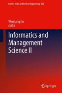 Informatics and Management Science II edito da Springer London