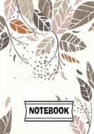 Notebook: Autumn Background: Journal Diary, 110 Lined Pages, 7 X 10 di Lisa Fox edito da Createspace Independent Publishing Platform