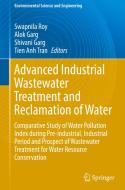Advanced Industrial Wastewater Treatment and Reclamation of Water edito da Springer International Publishing