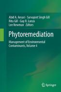 Phytoremediation edito da Springer International Publishing