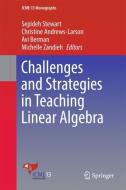 Challenges and Strategies in Teaching Linear Algebra edito da Springer International Publishing