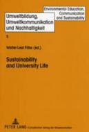 Sustainability and University Life edito da Lang, Peter GmbH
