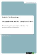 Panpsychismus und der Raum des Erlebens di Benjamin Peter Ehrensberger edito da GRIN Publishing