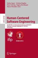 Human-Centered Software Engineering edito da Springer-Verlag GmbH