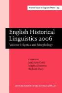 English Historical Linguistics 2006 edito da John Benjamins Publishing Co