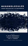 Mesomolecules di Mendenhall edito da Springer Netherlands