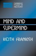 Mind and Supermind di Keith Frankish edito da Cambridge University Press
