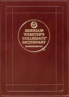 Merriam-Webster's Collegiate Dictionary edito da Merriam-Webster