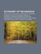 Economy Of Nicaragua: Economy Of Nicarag di Books Llc edito da Books LLC, Wiki Series