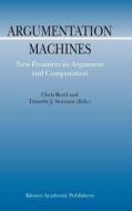 Argumentation Machines edito da Springer Netherlands