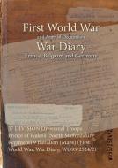 37 Division Divisional Troops Prince Of Wales's (north Staffordshire Regiment) 9 Battalion (maps) (first World War, War Diary, Wo95/2524/2) edito da Naval & Military Press