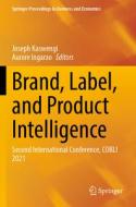 Brand, Label, and Product Intelligence edito da Springer International Publishing