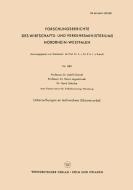 Untersuchungen an technischem Siliziumcarbid di Adolf Dietzel edito da VS Verlag für Sozialwissenschaften