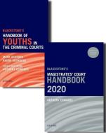 Blackstone's Magistrates' Court Handbook 2020 And Blackstone's Youths In The Criminal Courts (october 2018 Edition) Pack di Anthony Edwards, Naomi Redhouse, Mark Ashford edito da Oxford University Press