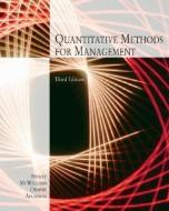 Quantitative Methods for Management, 3e di William E. Pinney, Donald B. McWilliams, Joe Ormsby edito da COURSE TECHNOLOGY