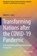 Transforming Nations After The COVID-19 Pandemic di Denis H. J. Caro edito da Springer Nature Switzerland AG