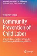 Community Prevention Of Child Labor di Isidro Maya Jariego edito da Springer Nature Switzerland AG