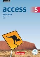 English G Access  Band 5: 9. Schuljahr - Allgemeine Ausgabe - Workbook mit Audios online di Jennifer Seidl, Eleanor Toal edito da Cornelsen Verlag GmbH