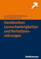Handlexikon Lernschwierigkeiten und Verhaltensstörungen edito da Kohlhammer W.