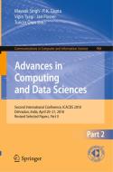 Advances in Computing and Data Sciences edito da Springer-Verlag GmbH