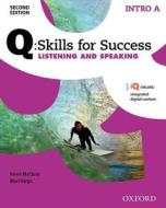 Q Skills for Success: Intro Level: Listening & Speaking Spli di Oxford Editor edito da OUP Oxford
