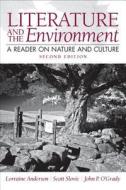 Literature And The Environment di ANDERSON  LORRAINE edito da Pearson Academic Computing