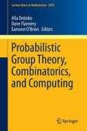 Probabilistic Group Theory, Combinatorics, and Computing edito da Springer London