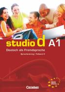 studio d. A1. Teilband 2. Sprachtraining di Rita Maria von Eggeling edito da Cornelsen Verlag GmbH