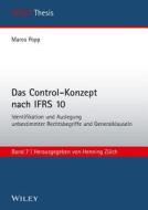 Das Control-konzept Nach Ifrs 10 di Marco Popp edito da Wiley-vch Verlag Gmbh