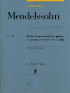 At the Piano - Mendelssohn di Felix Mendelssohn Bartholdy edito da Henle, G. Verlag