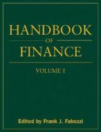 Handbook of Finance di Frank J. Fabozzi edito da John Wiley & Sons