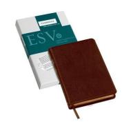 Esv Pitt Minion Reference Bible, Brown Calf Split Leather, Red-letter Text, Es444:xr edito da Cambridge University Press