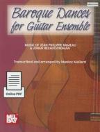 Baroque Dances for Guitar Ensemble di Manley Mallard edito da Mel Bay Publications, Inc.