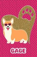 Corgi Life Gage: College Ruled Composition Book Diary Lined Journal Pink di Foxy Terrier edito da INDEPENDENTLY PUBLISHED