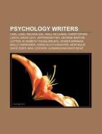 Psychology Writers: Carl Jung, Niall Mcl di Books Llc edito da Books LLC, Wiki Series