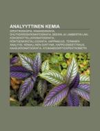 Analyyttinen Kemia: Spektroskopia, Raman di L. Hde Wikipedia edito da Books LLC, Wiki Series