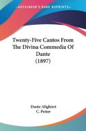 Twenty-Five Cantos from the Divina Commedia of Dante (1897) di Dante Alighieri edito da Kessinger Publishing