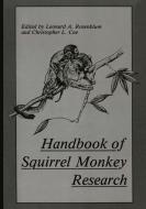 Handbook of Squirrel Monkey Research edito da Springer US